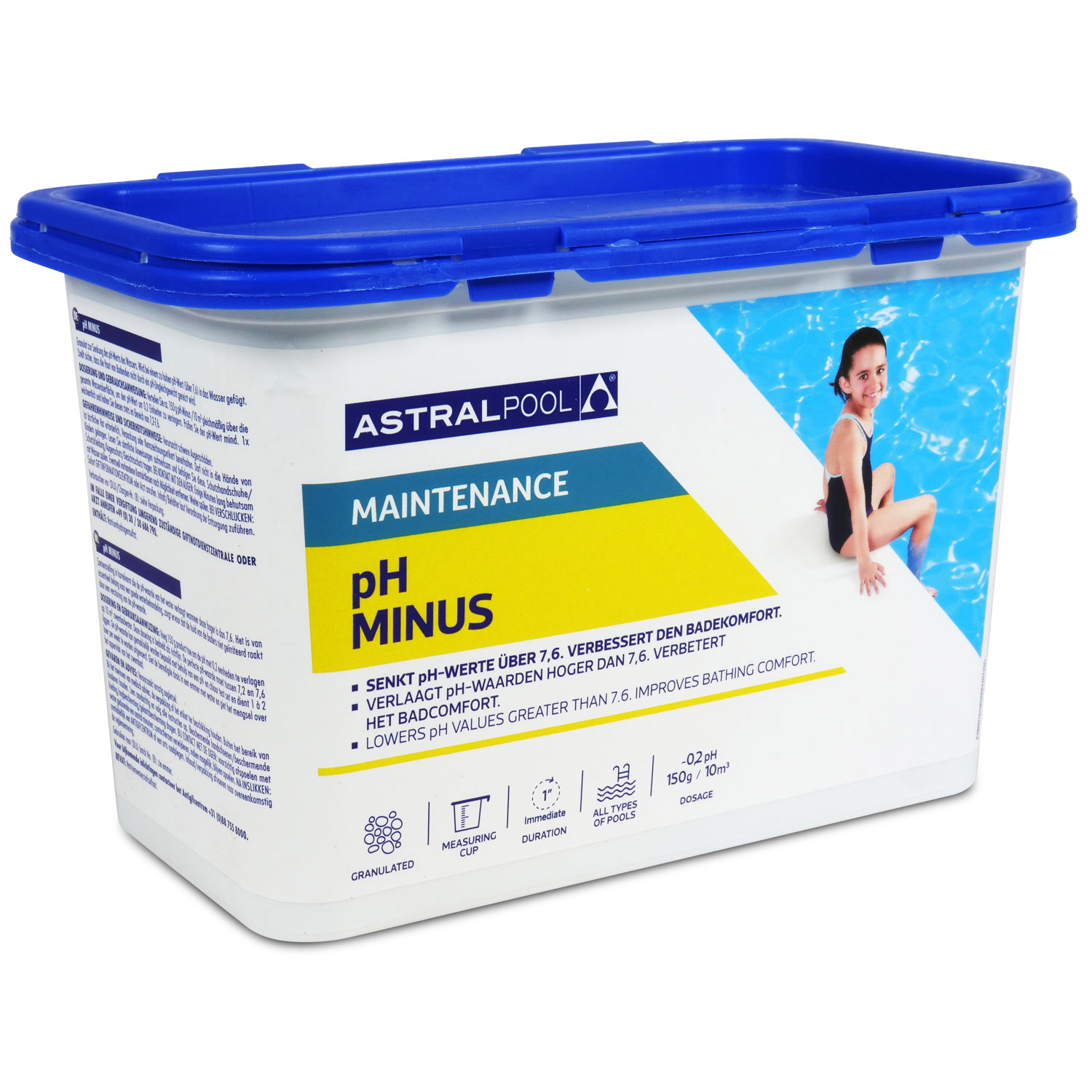 Astralpool pH Minus + pH-Plus Granulat 2,5 kg