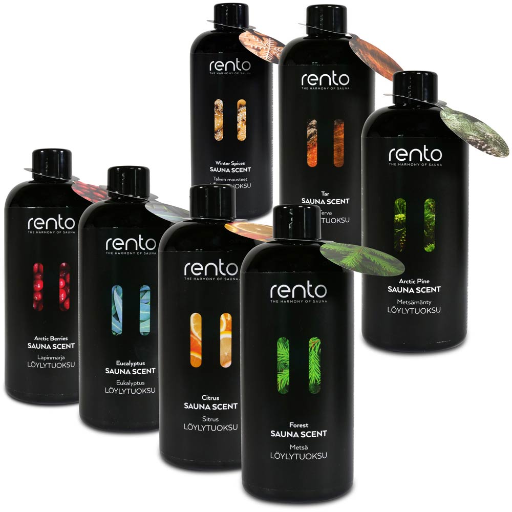 SET> Rento Saunaaufguss 7x 400 ml (New Edition)