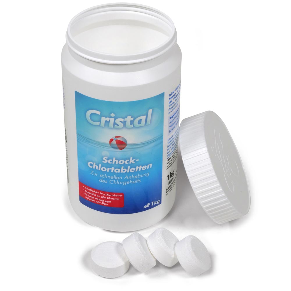 CRISTAL Schockchlortabletten (20g) 1,0 kg