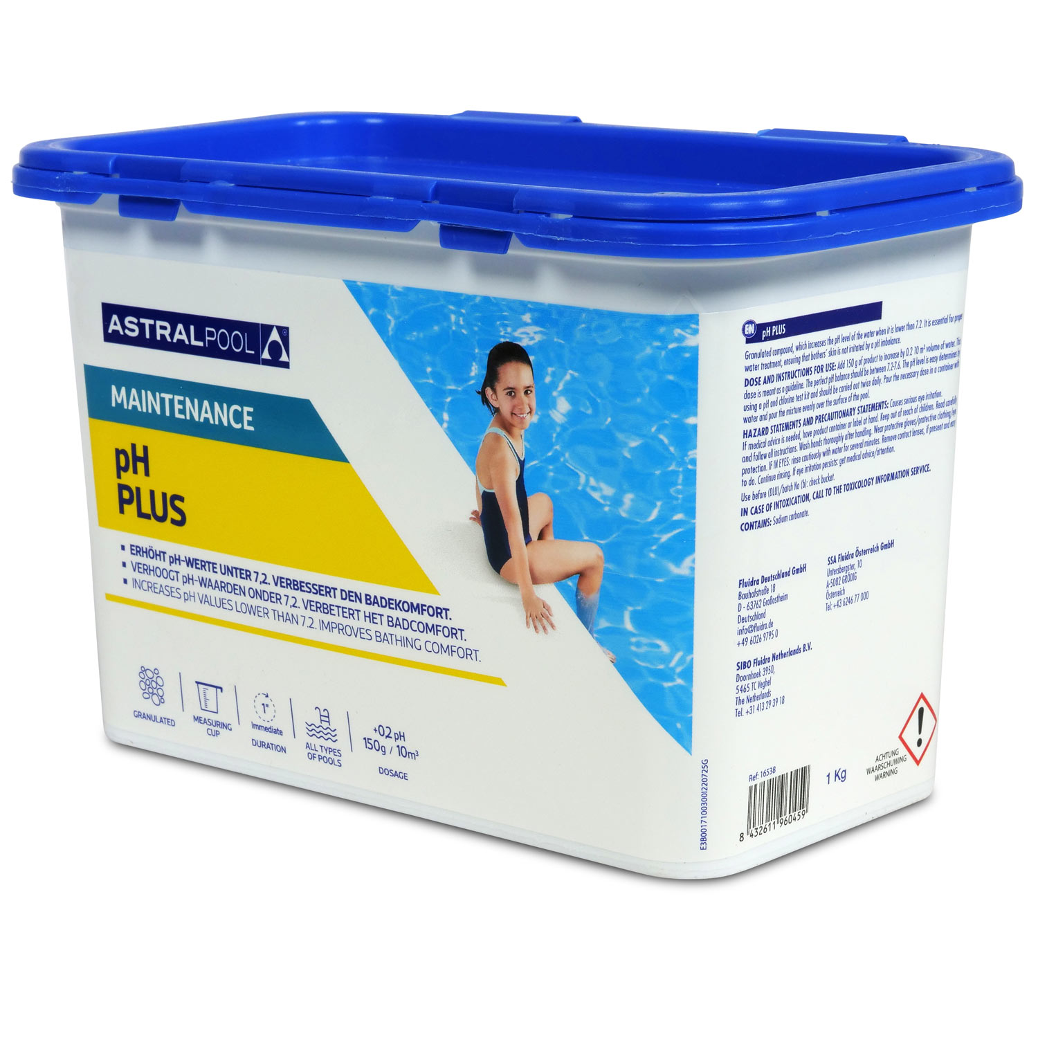 Astralpool pH Minus + pH-Plus Granulat 2,5 kg