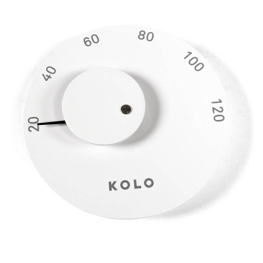 KOLO Sauna Thermometer 2 Weiß