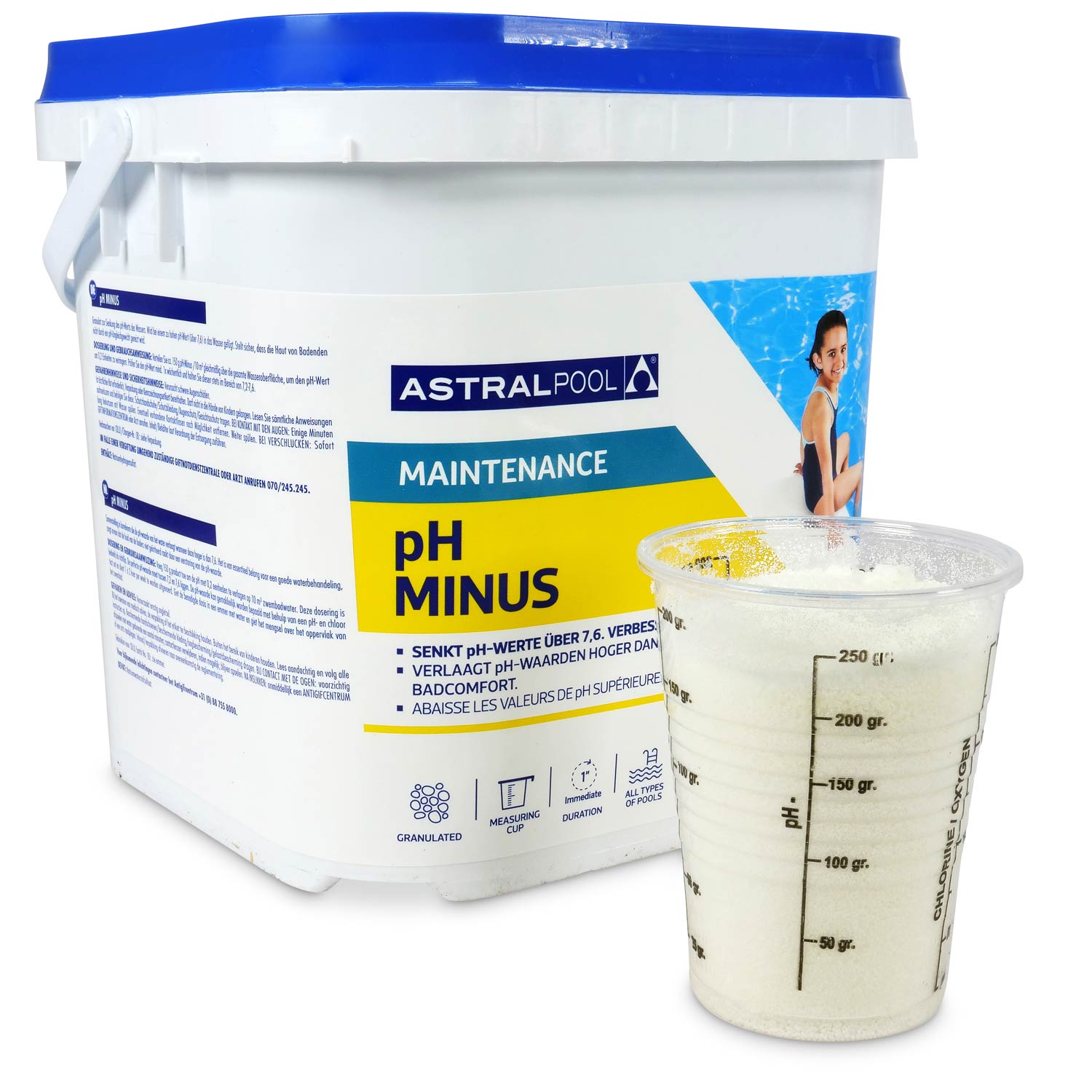 Astralpool pH Minus + pH-Plus Granulat 10 kg