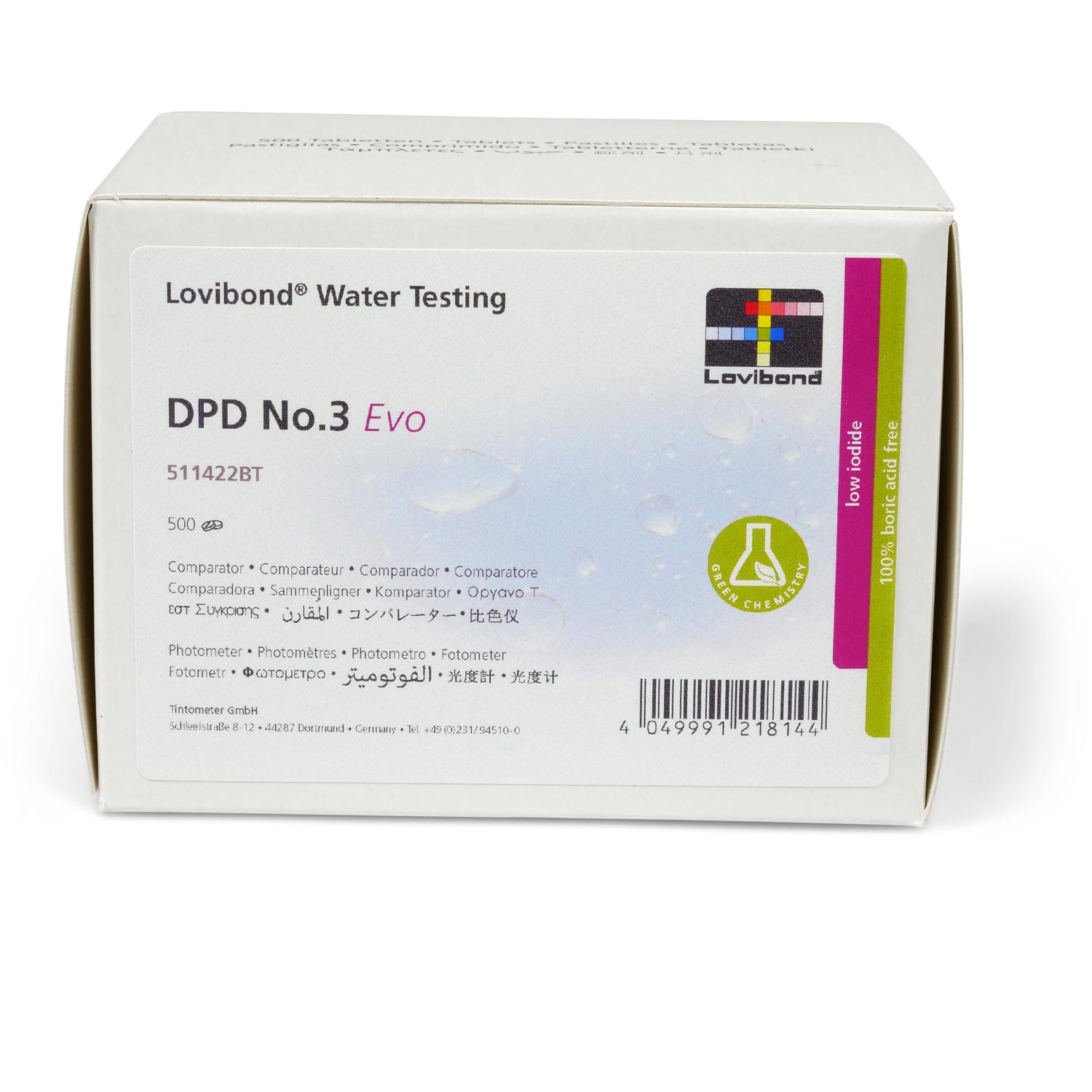 DPD 3 EVO Photometer 50 Tabletten (5 Streifen)