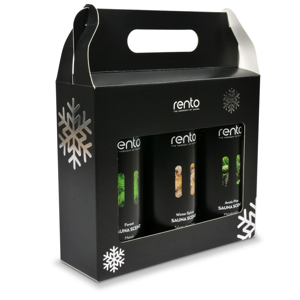 Rento Geschenk Set 3x Saunaduft á 400ml (Limited Edition)