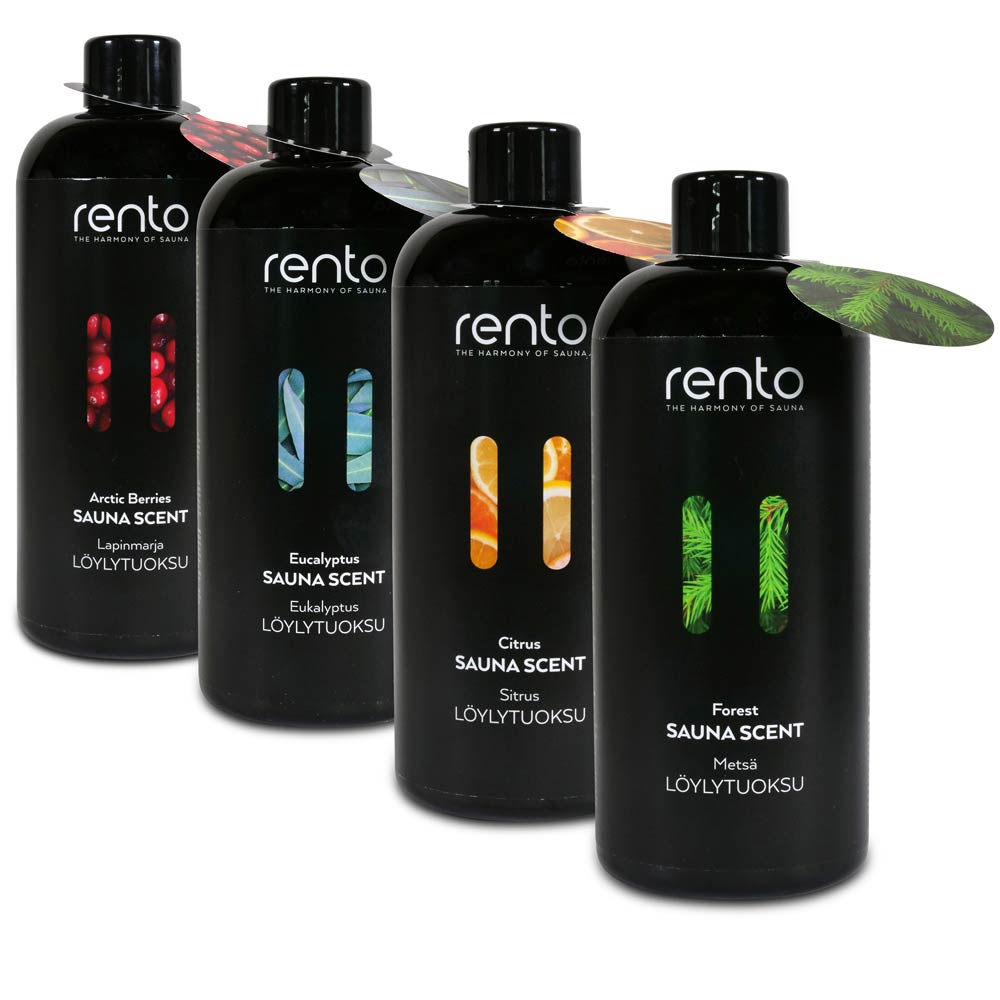 SET> Rento Saunaaufguss 4x 400 ml (New Edition)