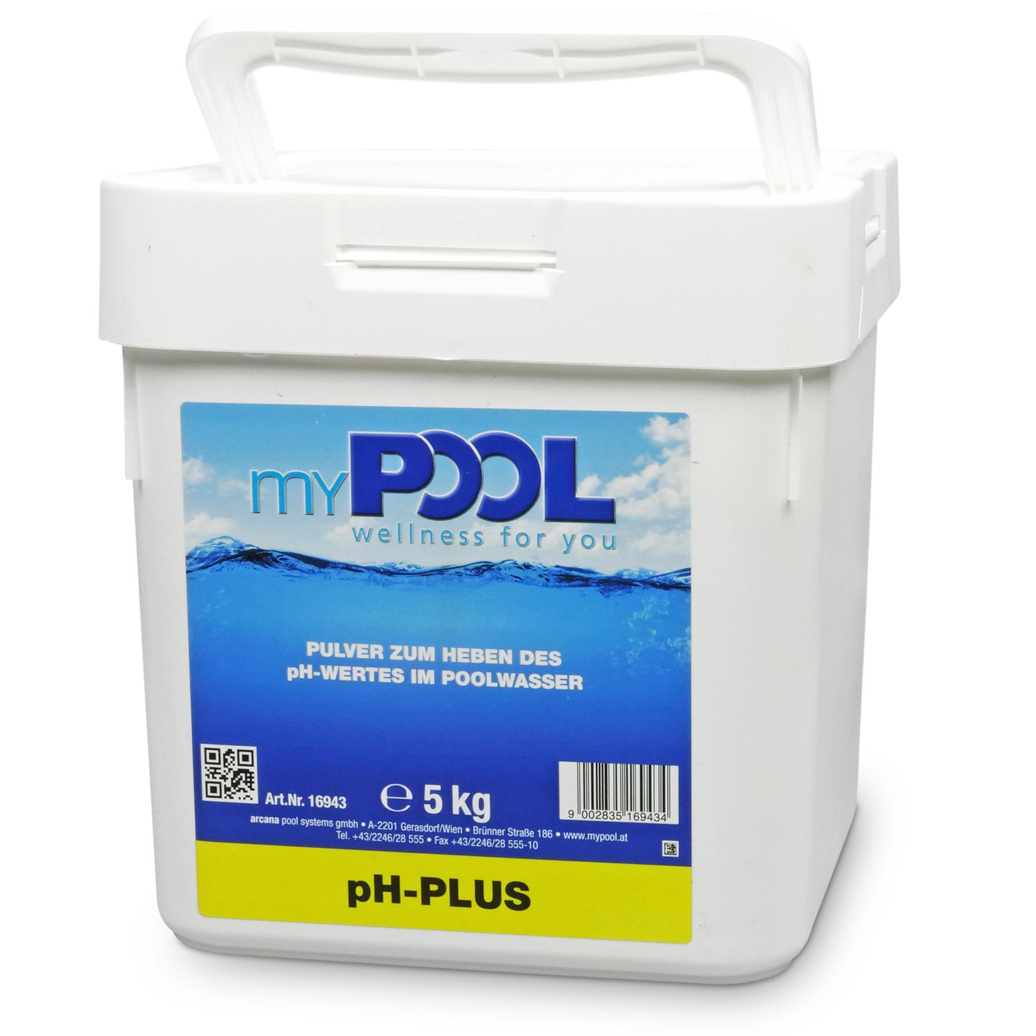 SET> myPOOL pH Minus + pH Plus Granulat 12,5 kg