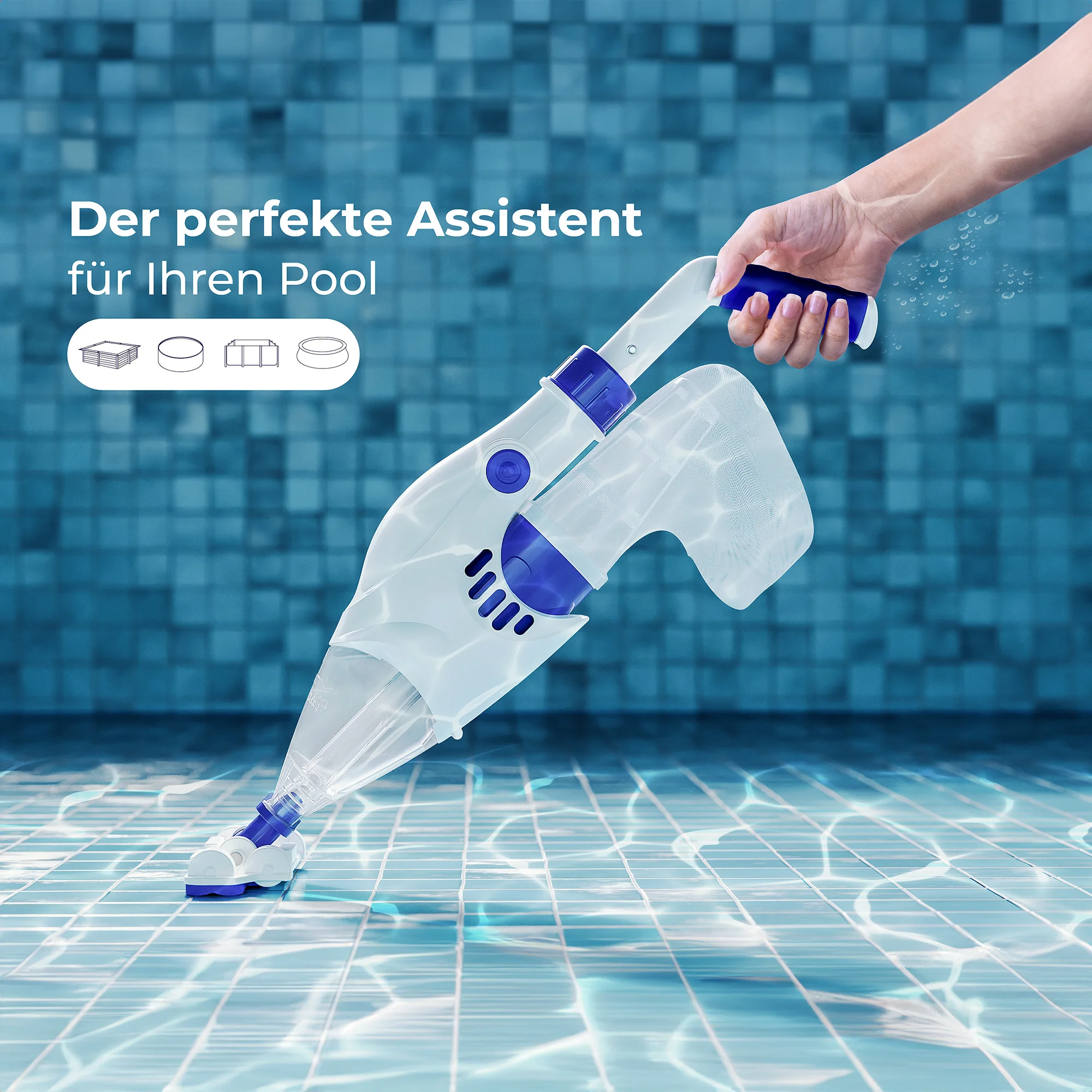 Gre Akku-Poolreiniger Electric Vac