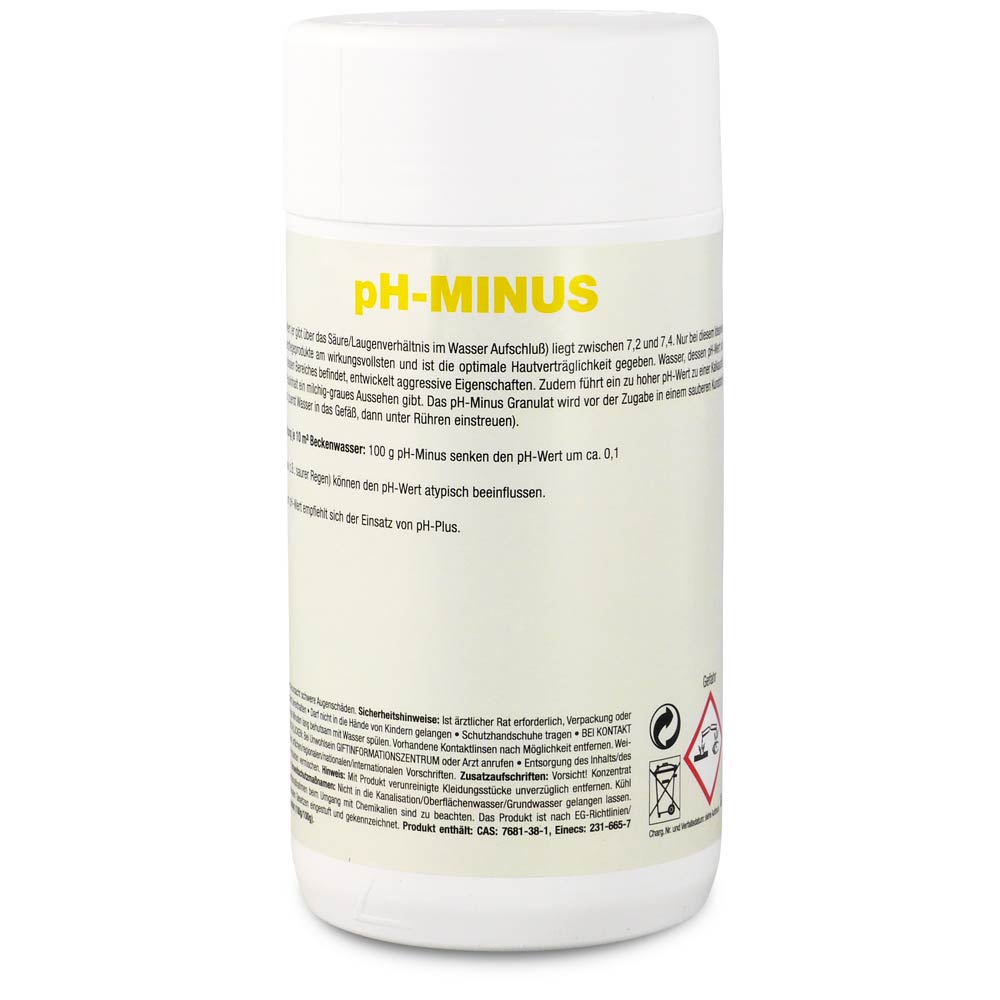 SET> myPOOL pH Minus + pH Plus Granulat 2,5 kg