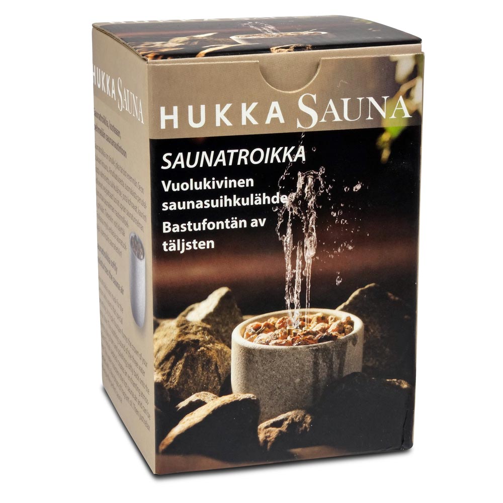 Hukka Sauna Saunatroikka, hochwertiger Saunabrunnen
