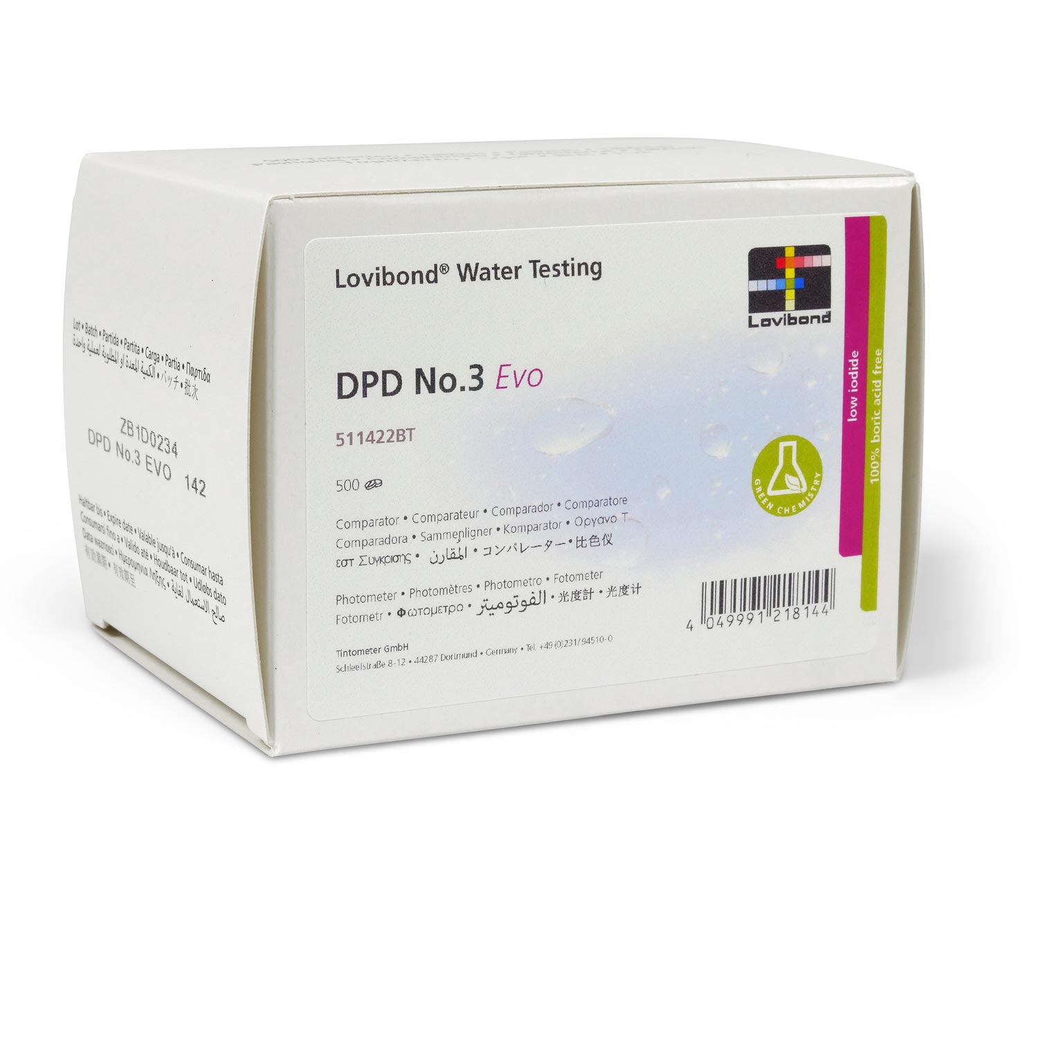 DPD 3 EVO Photometer 50 Tabletten (5 Streifen)