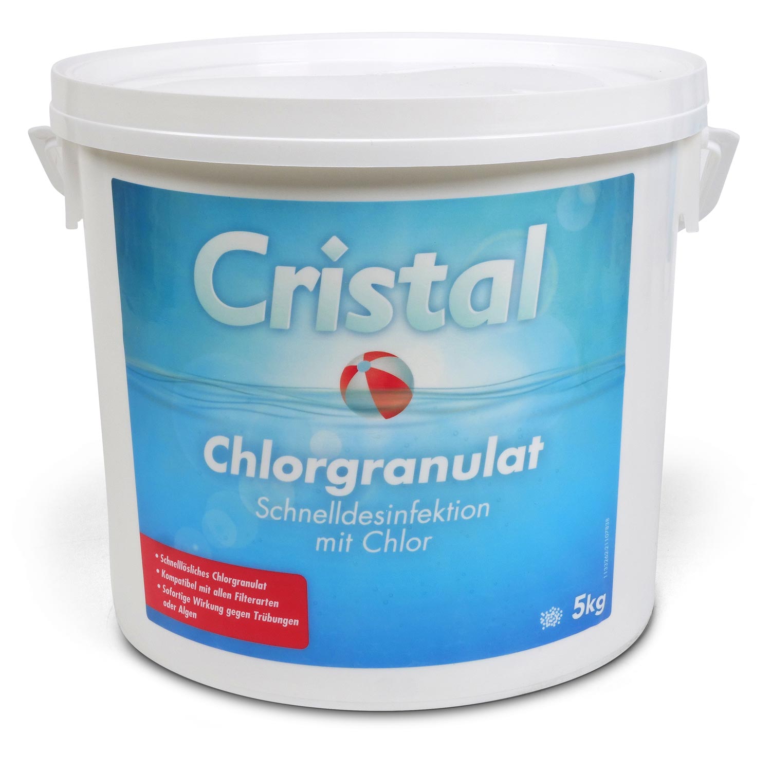 CRISTAL Chlorgranulat schnell löslich 5,0 kg