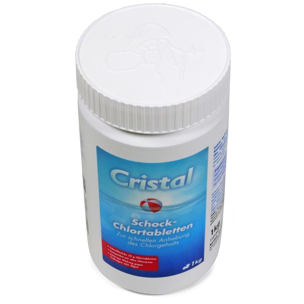 CRISTAL Schockchlortabletten (20g) 1,0 kg