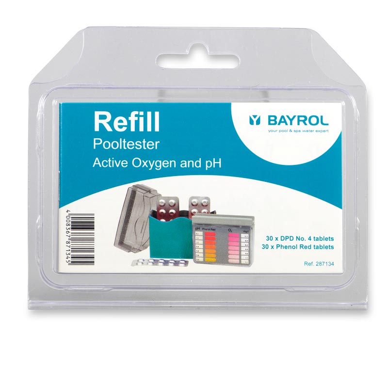 BAYROL Refill für Pooltester Sauerstoff + pH-Wert