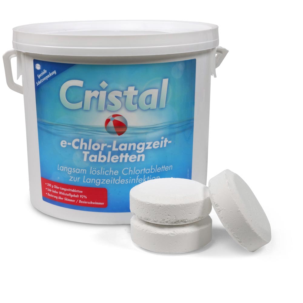 CRISTAL Chlor-Langzeit-Tabletten (200g) 5,0 kg