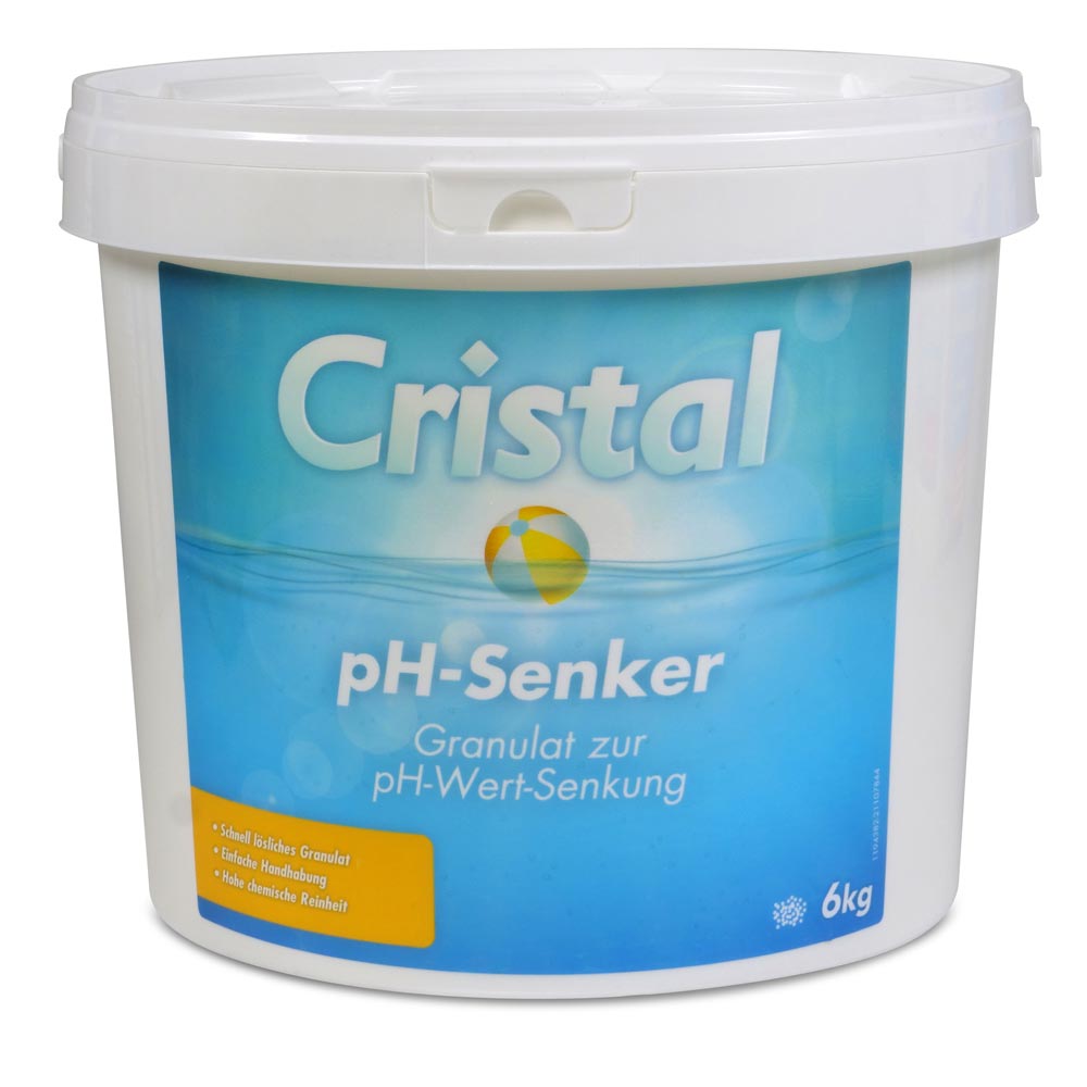 CRISTAL SET Wasserpflege Chlor 20 kg (6 tlg.)