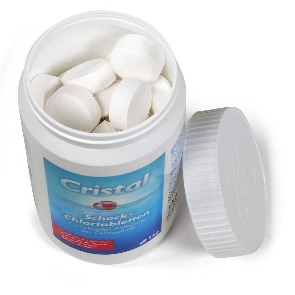 CRISTAL Schockchlortabletten (20g) 1,0 kg