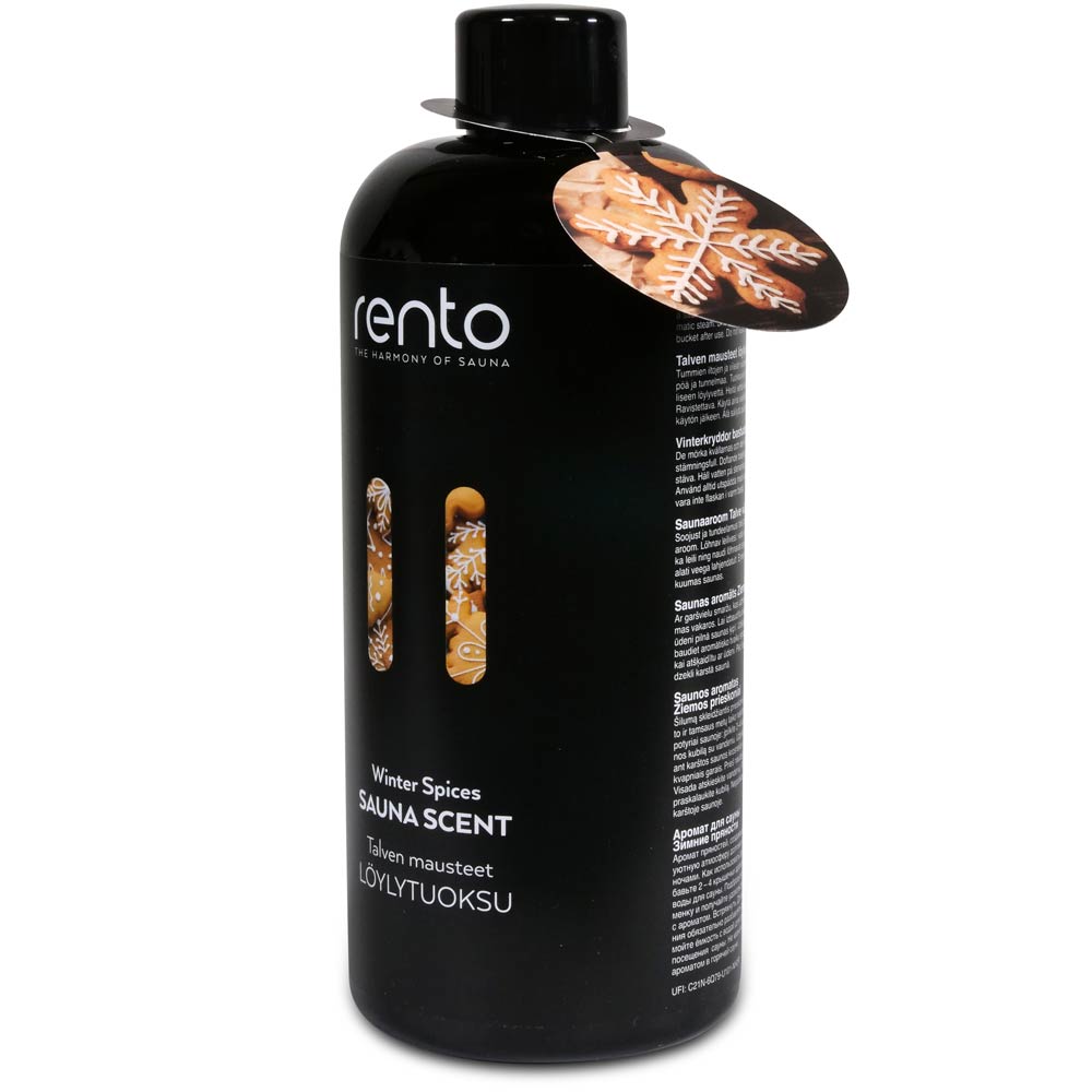 Rento Saunaaufguss 400 ml (New Edition) Gingerbread