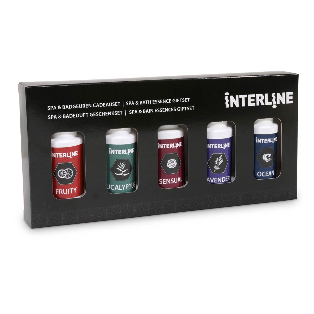 Interline Spa & Bath Essence Geschenk-Set 5 Düfte á 30 ml