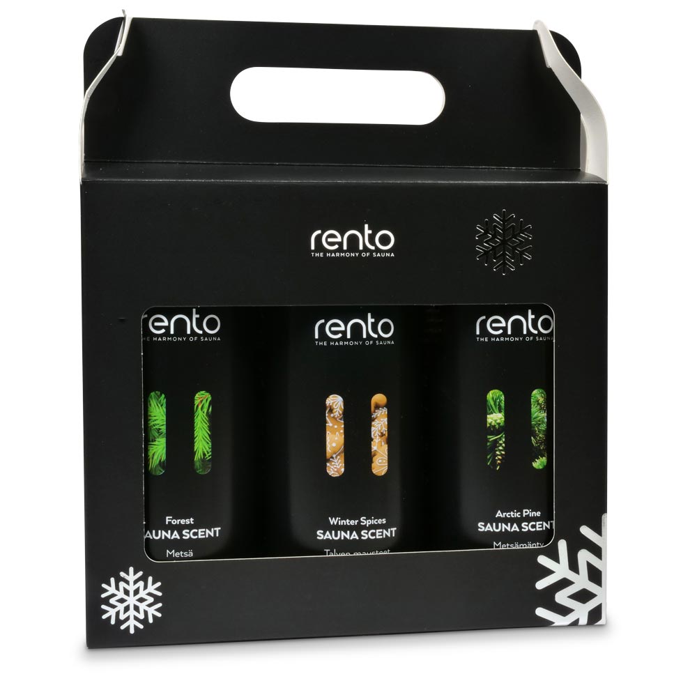 Rento Geschenk Set 3x Saunaduft á 400ml (Limited Edition)