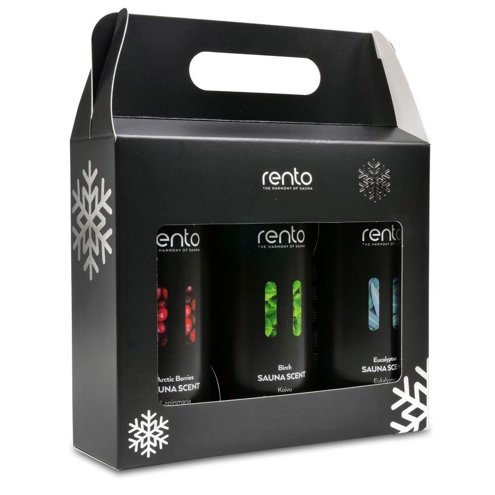 Rento Geschenk Set 3x Saunaduft á 400ml