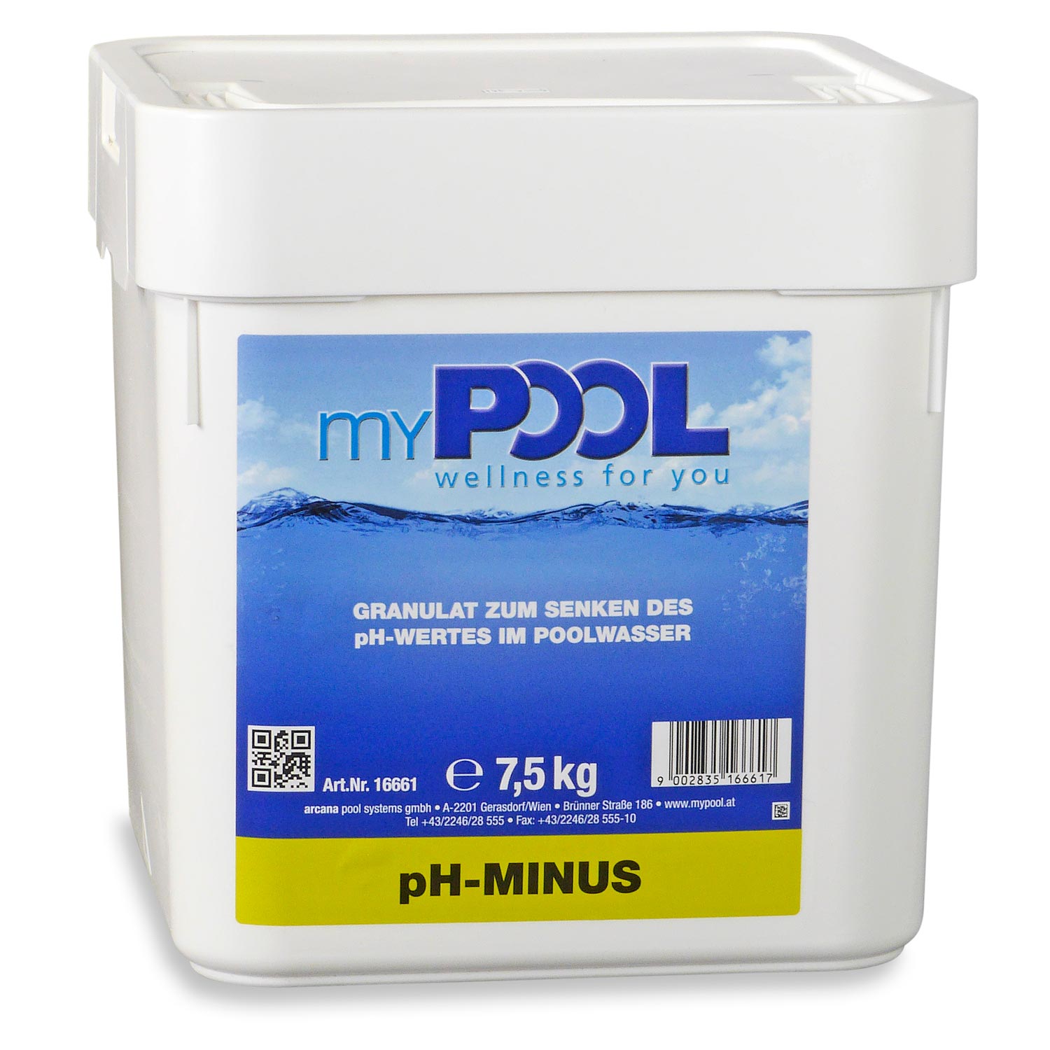SET> myPOOL pH Minus + pH Plus Granulat 12,5 kg