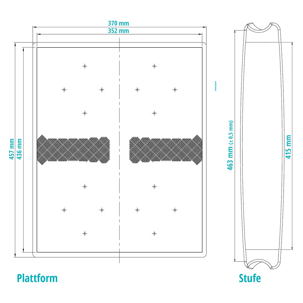 (Verpackung defekt) Poolleiter Edelstahl 1,35 m, 2/5 Stufen für teilversenkte Becken